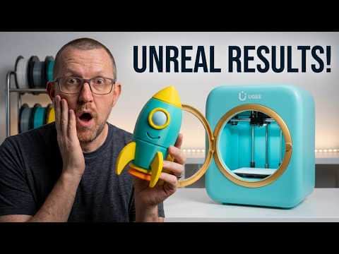 This Kids 3D Printer Blew Me Away | Ugee Funbox Honest Review