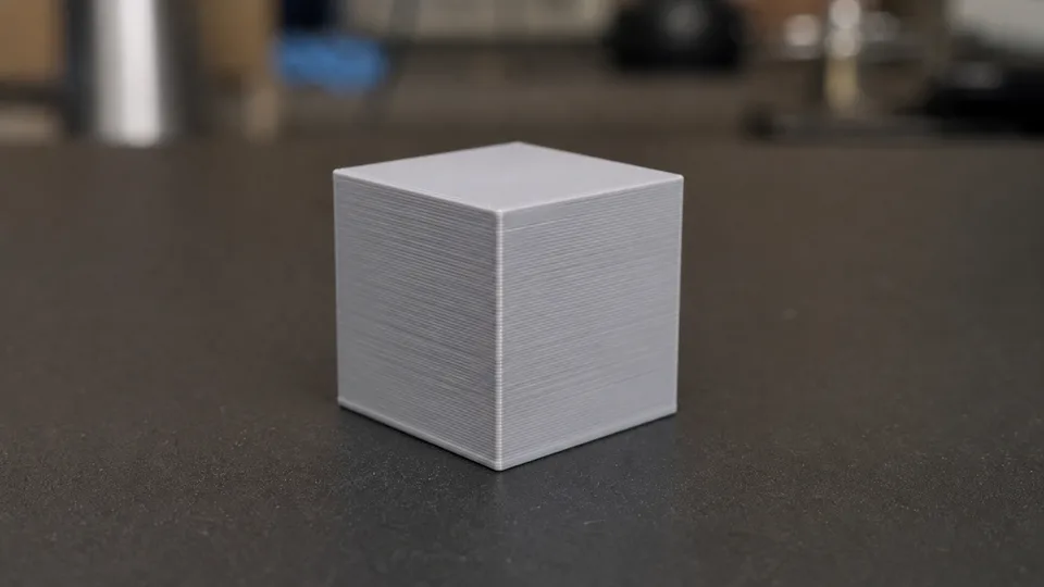 Healthy 3D print with consistent walls and surface finish
