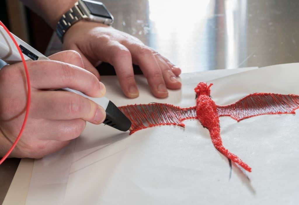 3D printing pen working