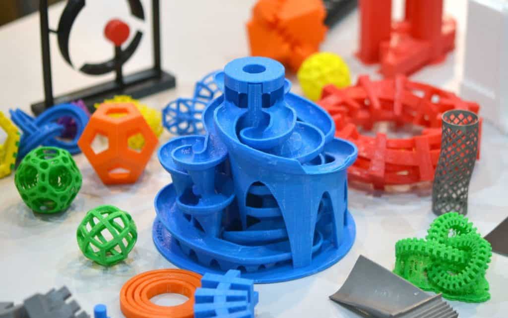 Models printed by 3d printer