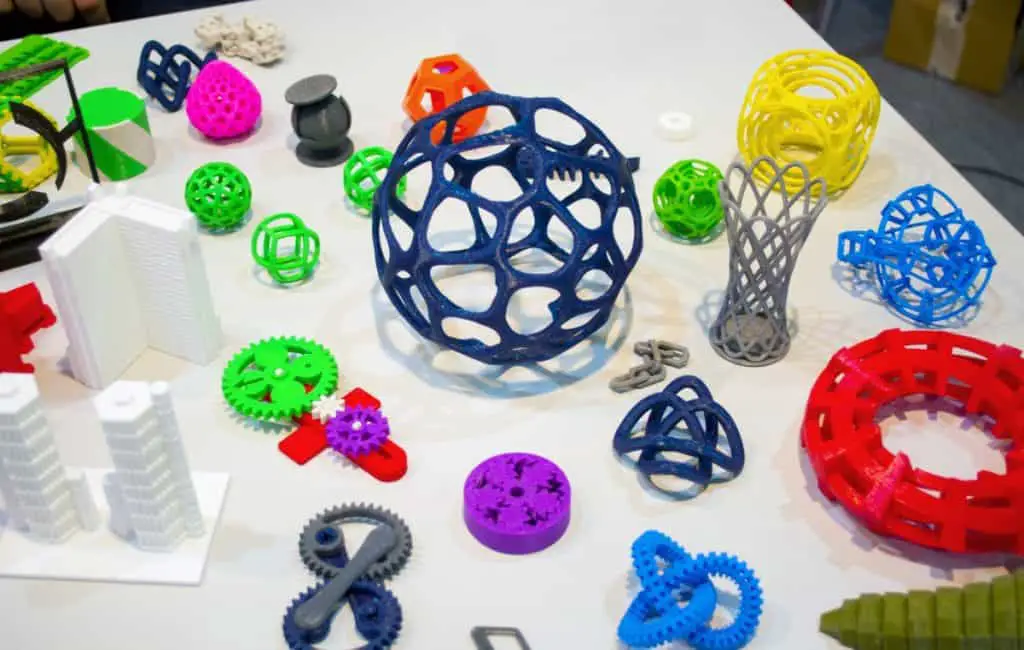 3d printed objects