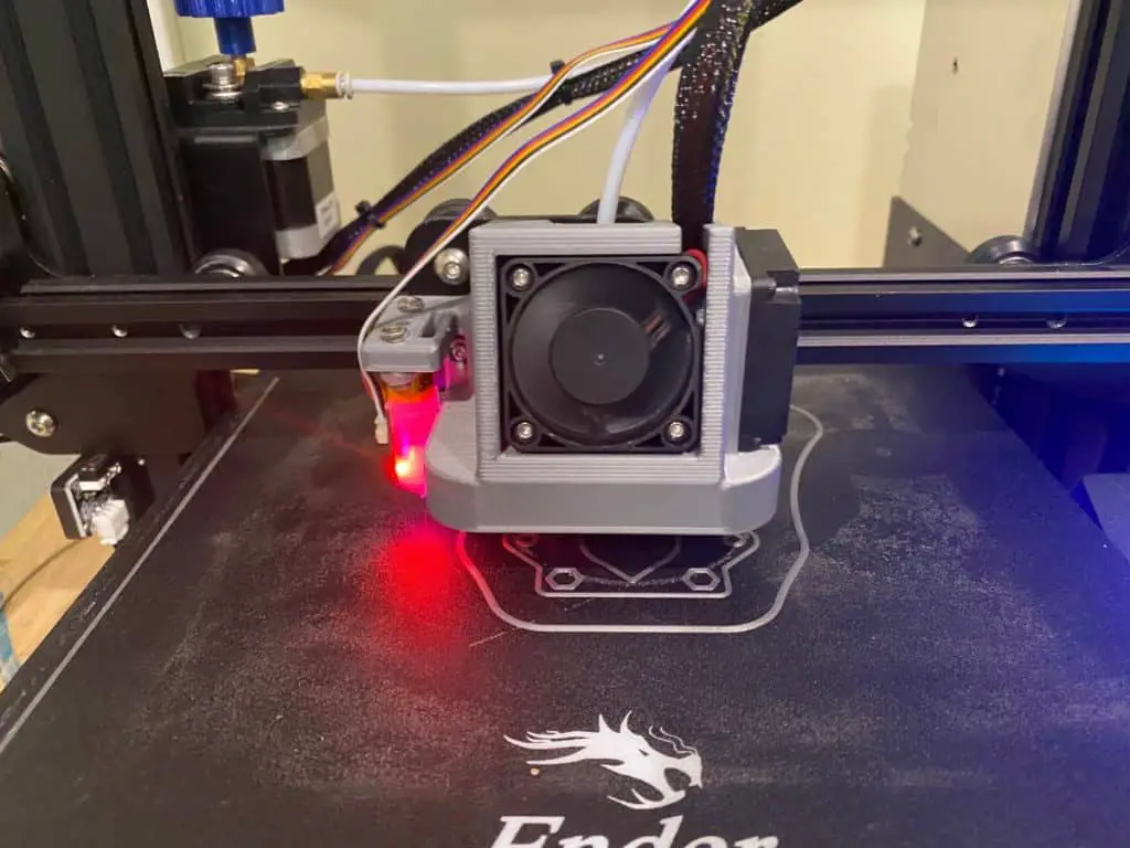 3d printer in action