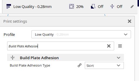 Build Plate Adhesion