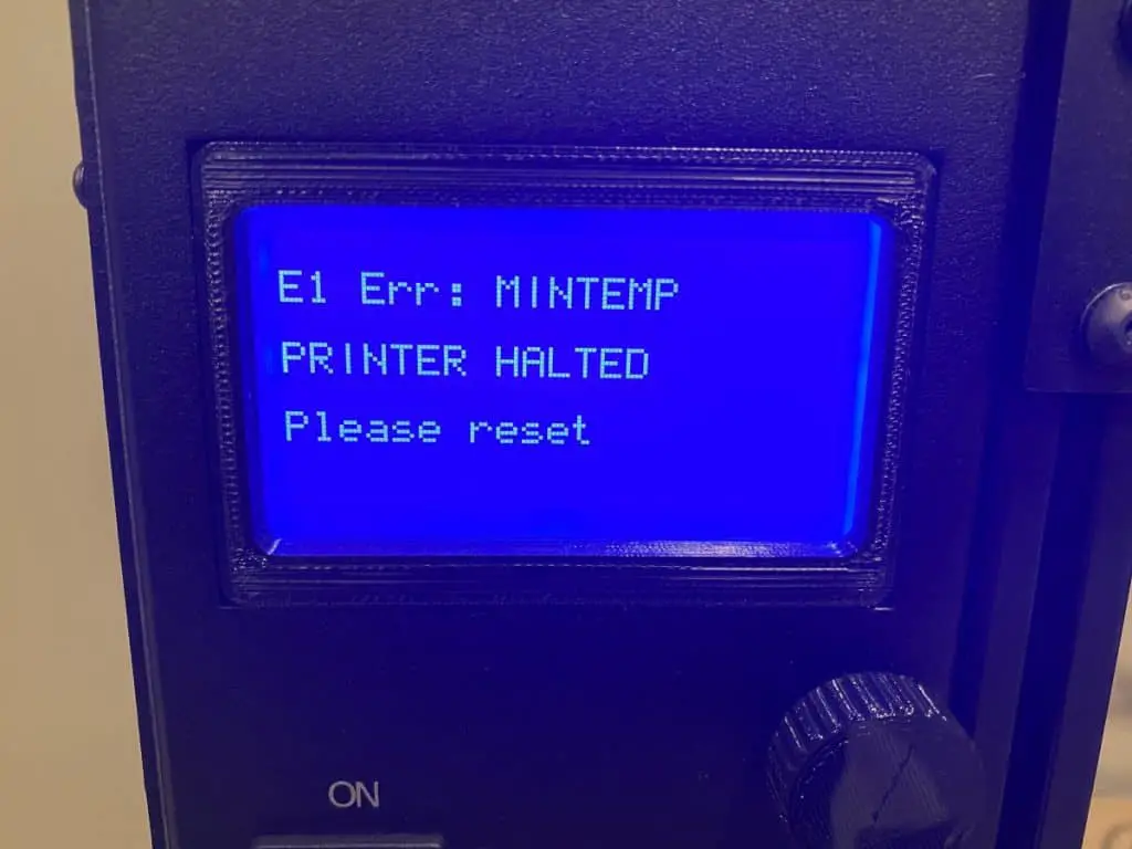 MinTemp Error