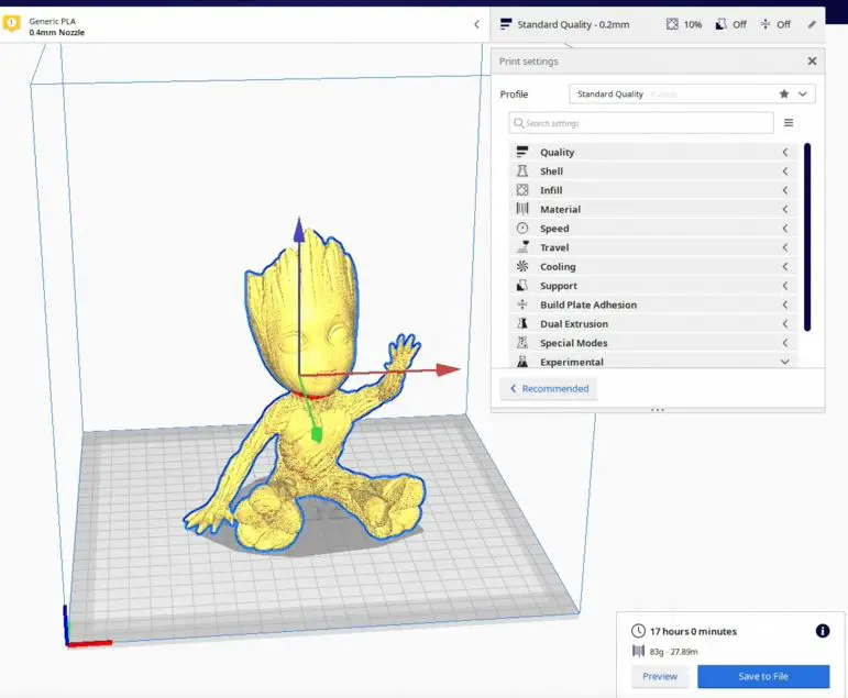 evidencia rival Melancolía Cura Profiles – 3dprintscape.com