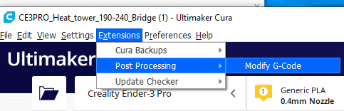 Modify G-Code