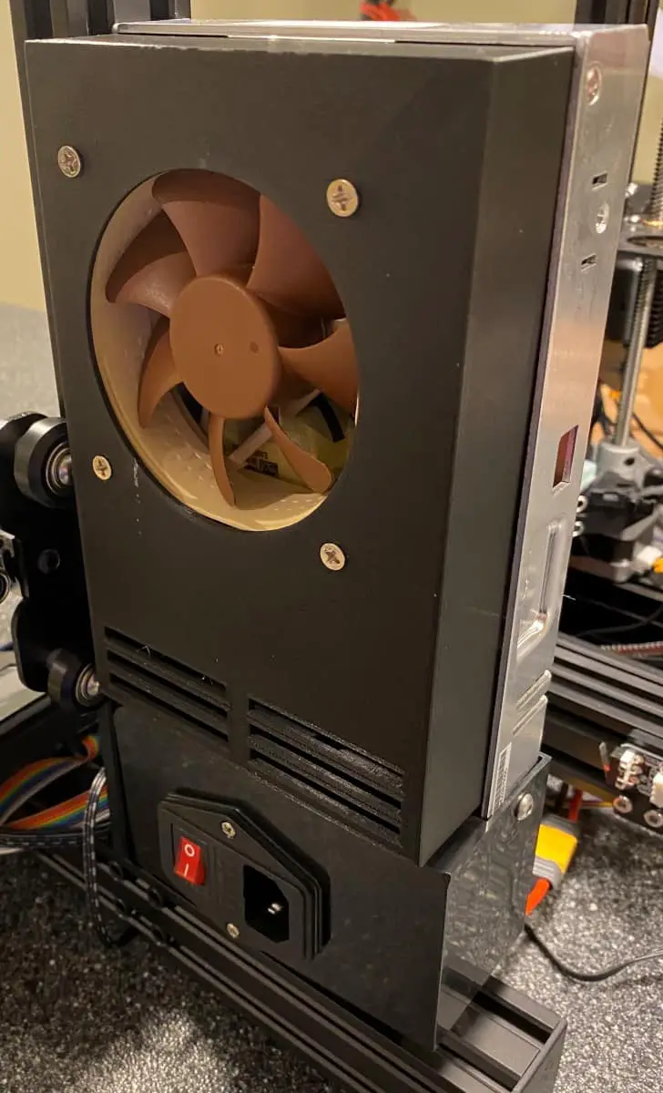 3D Printer Power Supply Silent Fan Upgrade Install Guide!