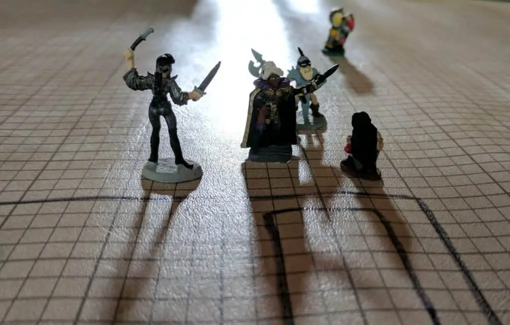 Dungeons and dragons figures