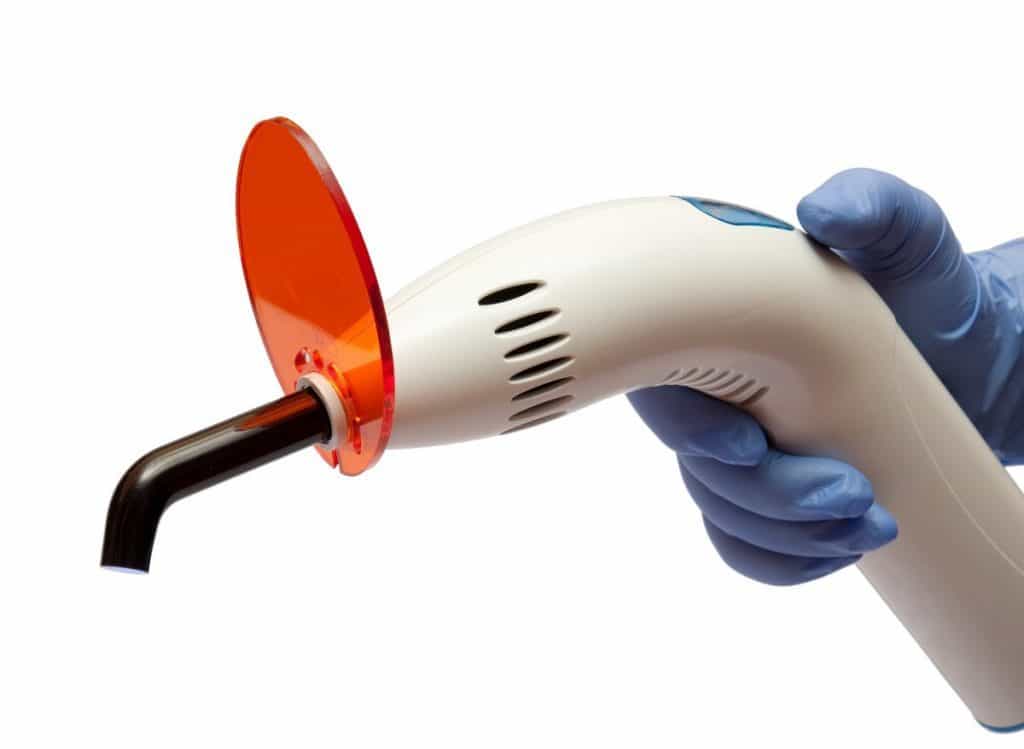 Dental Ultraviolet Curing Light Tool Isolated