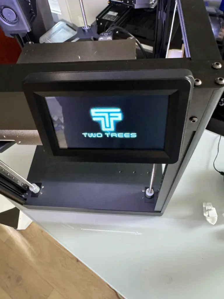 TwoTrees SK1 Printer startup screen